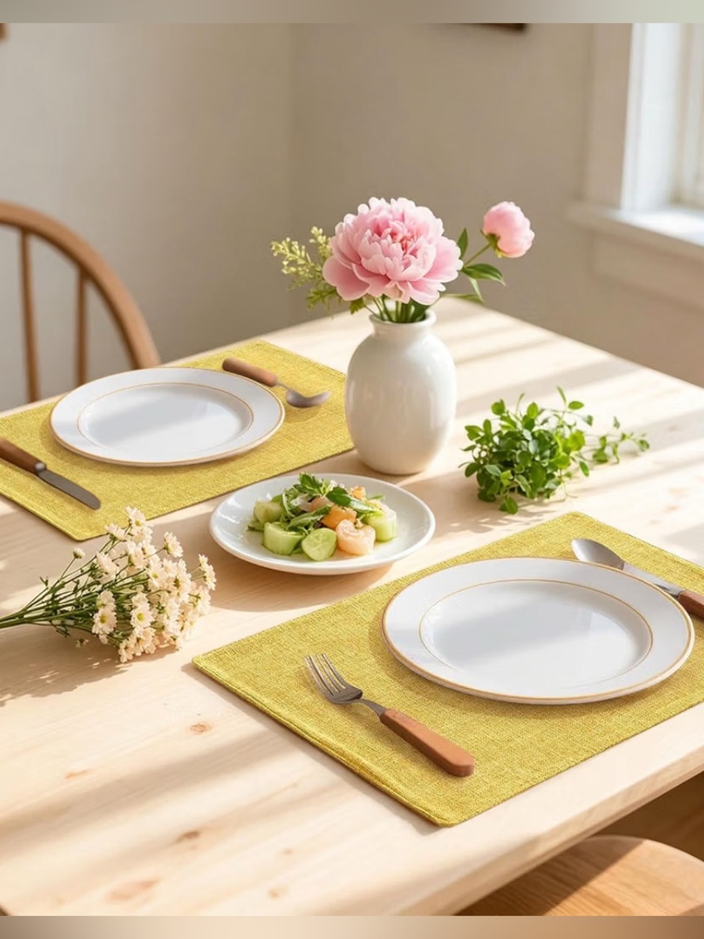 Cotton Linen Dining Placemats